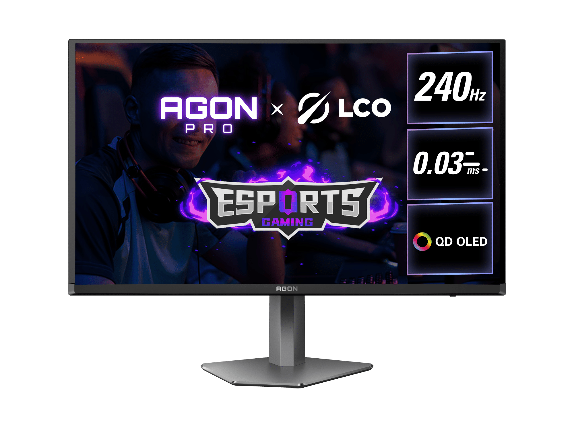 AOC AGON 1ms 144hz 32インチのゲーミングモニター AG276QZD2 26.5
